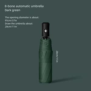 -bone Fully Automatic Windproof And Waterproof High-quality Folding Umbrella, Men’ , One-button Opening And Closing Umbrella, Women’s Trendy Novelty Sunshade Clothing, Shoes & Jewelry Shop Online at Dubai Trades
