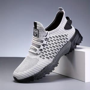 [fabric Upper] Men’s High-top Sneakers – Breathable Mesh & Cushioned Insole For – Ideal For Basketball, Running & Casual Wear – Eva Sole, , Yellow With Black Accents, Basketball Shoes Clothing, Shoes & Jewelry Shop Online at Dubai Trades