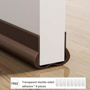 -reducing Pvc Door Seal Strip – 36.6″ Snap-in Bottom Blocker For Windproof, Air-conditioned Rooms & Bedrooms Draft Stoppers Shop Online at Dubai Trades