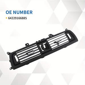 [vented Dashboard] Premium Abs Front Air Dash Center Vent Grille For F10 F11 (2010-2016) – Sleek With Multiple Vents, Compatible With 520i, 528i, 535i Models – Oem 64229166885 Automotive Shop Online at Dubai Trades