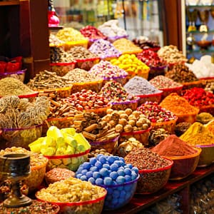 Dubai Souks and Creekside Food Walk – Outdoor Attractions Outdoor Attractions Shop Online at Dubai Trades