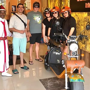 Rental Bike at Marrakech by: Go Green at Go Green by Citycoco & vélos re-stylés, Marrakesh, Morocco Shop Online at Dubai Trades