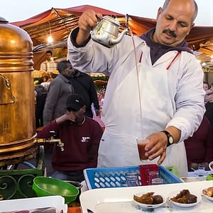 Walking Tour in Marrakech Medina by Night at Hôtel Restaurant Café de France, Marrakesh, Morocco City Tours Shop Online at Dubai Trades