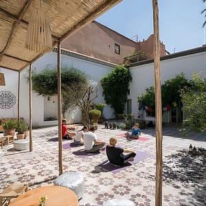 Yoga and Wellness Half-Day in an Authentic Marrakech Riad at 37 Derb Raouia, Marrakesh, Morocco Activities Shop Online at Dubai Trades 2