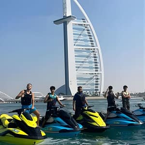 30mins Burj Al Arab Jetski Tour at Ride in Dubai Waterports Jetski & Flyboard, Dubai, United Arab Emirates Activities Shop Online at Dubai Trades