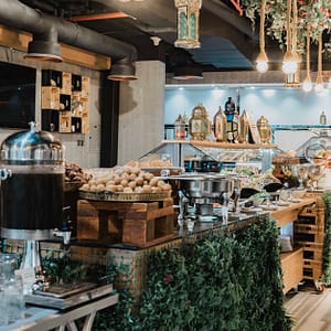 4* Authentic Friday Night Bbq Buffet Dinner At Xandros (Child Aed39) Dubai restaurants Shop Online at Dubai Trades