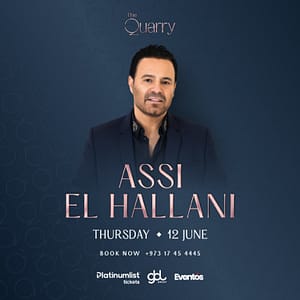 Assi El Hallani at The Quarry – Concerts Concerts Shop Online at Dubai Trades