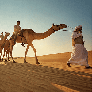 Camel Trekking Experience In Abu Dhabi With Transfers In Land Cruiser – Top-Rated Attractions Top-Rated Attractions Shop Online at Dubai Trades