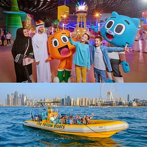 Combo: IMG World Of Adventures + FREE 99 Minutes Premium Boat Tour – Combos and more adventures Combos and more adventures Shop Online at Dubai Trades
