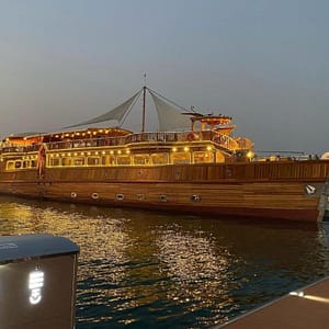 Dhow dinner cruise on Dubai creek – Boat Tours and Cruises Boat Tours and Cruises Shop Online at Dubai Trades 2