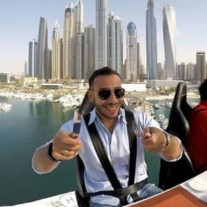 Dinner In The Sky: Entry Ticket at Dinner In The Sky, Dubai, United Arab Emirates Food & Drink Shop Online at Dubai Trades