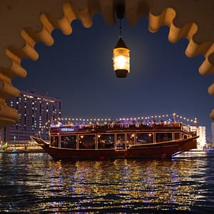 Dubai Creek Luxury Dinner Dhow Cruise – Brunches Brunches Shop Online at Dubai Trades