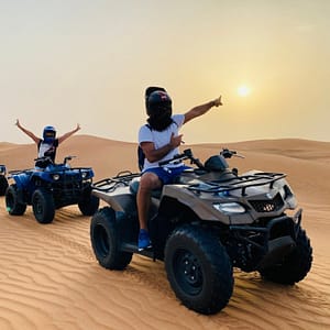 Dubai: Quad Bike Safari, Camel Ride and Refreshments – Desert safaris Desert safaris Shop Online at Dubai Trades