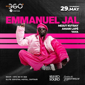 Emmanuel Jal at Klub360 – Nightlife Nightlife Shop Online at Dubai Trades