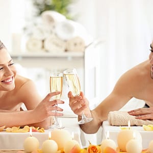 Enjoy A 45-Min Couple Spa Treatment With Optional Hair Spa Or Facial Dubai other Shop Online at Dubai Trades