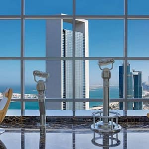Etihad Tower Observation Deck Admission + Food & Beverage Packages at Etihad Towers, Abu Dhabi, United Arab Emirates Culture Shop Online at Dubai Trades