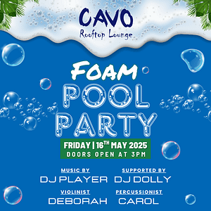 Foam Pool Party at Cavo Rooftop – Ramee Grand Hotel – Nightlife Nightlife Shop Online at Dubai Trades