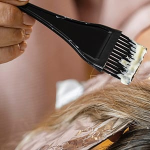 Hair Root Color With Paddle Dry At Spaces Salon And Spa National Deal other Shop Online at Dubai Trades