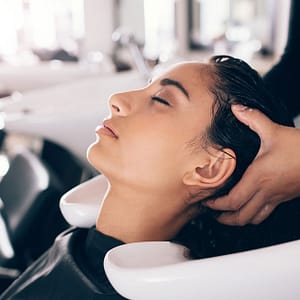 Hair Wash, Blow Dry Or Hot Oil Treatment At Divine Beauty Lounge Dubai other Shop Online at Dubai Trades