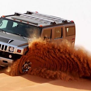 Hummer Desert Safari With Bbq Dinner For Child Or Up To Six Adults Sharjah & N. Emirates package Shop Online at Dubai Trades