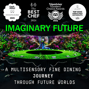 IMAGINARY FUTURE Show in KRASOTA Restaurant – Dining Experiences Dining Experiences Shop Online at Dubai Trades