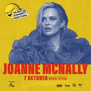 Joanne McNally Live at Dubai Comedy Festival 2025 – Shows and Theatrical Plays Shows and Theatrical Plays Shop Online at Dubai Trades