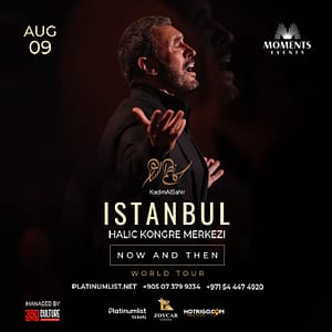 Kadim Al Sahir Live at Haliç Congress Center in Istanbul – Concerts Concerts Shop Online at Dubai Trades