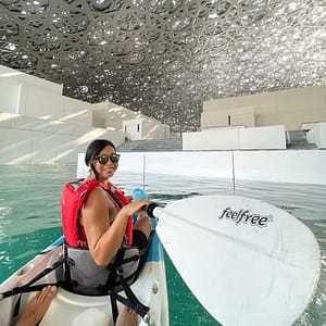 Kayaking in the Louvre Abu Dhabi at Louvre Abu Dhabi, Abu Dhabi, United Arab Emirates Activities Shop Online at Dubai Trades