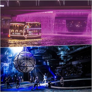 Luxury Canal Dhow Cruise with La Perle Show – Boat Tours and Cruises Boat Tours and Cruises Shop Online at Dubai Trades