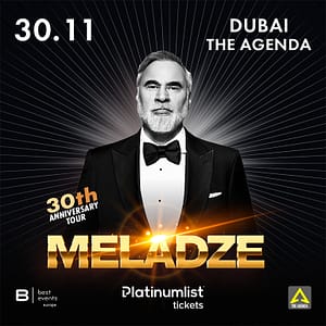 Meladze Concert at The Agenda in Dubai – Concerts Concerts Shop Online at Dubai Trades