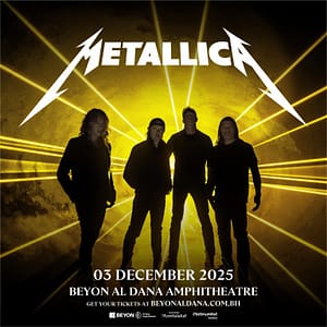 Metallica at Beyon Al Dana Amphitheatre, Bahrain – Concerts Concerts Shop Online at Dubai Trades
