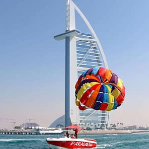 One 30-Minutes Parasailing For One Or Two Pax At Luxury Yachts Dubai activities Shop Online at Dubai Trades