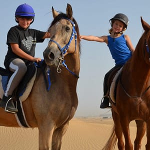 One Hour Horse Desert Hacking Experience At Al Sultan Equestrian Club Abu Dhabi activities Shop Online at Dubai Trades
