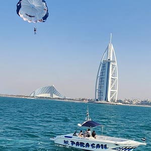 Parasailing In The Middle Of The Sea At 500ft For One Or Two Dubai activities Shop Online at Dubai Trades