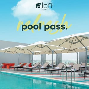 Pool Pass at Aloft Muscat – Recently Added Experiences Recently Added Experiences Shop Online at Dubai Trades