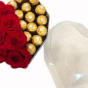Roses With Ferrero Chocolates Dubai other Shop Online at Dubai Trades