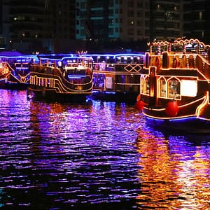 Starry Night Dhow Dinner Cruise Dubai restaurants Shop Online at Dubai Trades 2