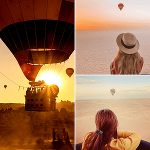 Sunrise Hot Air Balloon Experience with Free Transfers – Air Adventures Air Adventures Shop Online at Dubai Trades