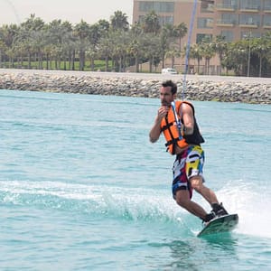 Thrilling 20- Or 30-Min Wakeboarding Session For Two Dubai activities Shop Online at Dubai Trades