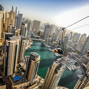 XLine Dubai Marina Zip Line with Photos & Videos at XLine Dubai, Dubai, United Arab Emirates Activities Shop Online at Dubai Trades