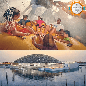 Yas Waterworld Abu Dhabi + Louvre – Combo – Combos and more adventures Combos and more adventures Shop Online at Dubai Trades