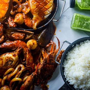 All You Can Eat Seafood Menu For One Child Or Up To Four Adults Dubai restaurants Shop Online at Dubai Trades