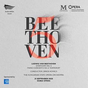 Beethoven’s The Fifths at Dubai Opera – Shows and Theatrical Plays Shows and Theatrical Plays Shop Online at Dubai Trades 2