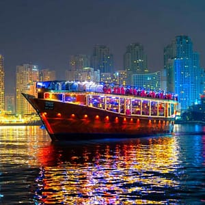 Dubai Marina Luxury Dhow Dinner Cruise – Brunches Brunches Shop Online at Dubai Trades