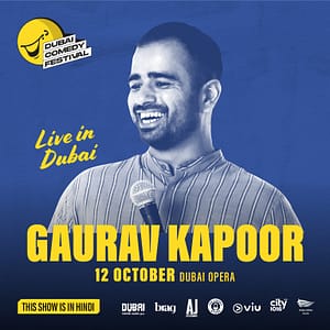 Gaurav Kapoor Live at Dubai Comedy Festival 2025 – Dubai Comedy Festival Dubai Comedy Festival Shop Online at Dubai Trades