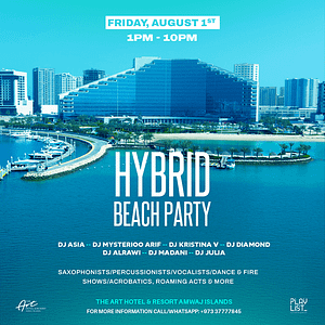 Hybrid Pool & Beach Party at The Art Hotel & Resort – Nightlife Nightlife Shop Online at Dubai Trades