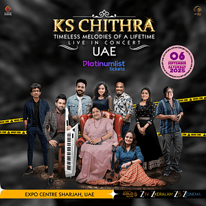K S Chithra Live Concert in Sharjah – Concerts Concerts Shop Online at Dubai Trades 2