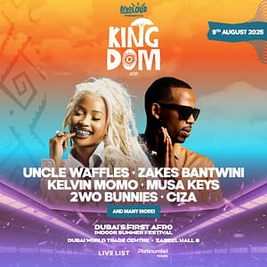 Kingdom: The First Afro Indoor Summer Festival in Dubai – Nightlife Nightlife Shop Online at Dubai Trades