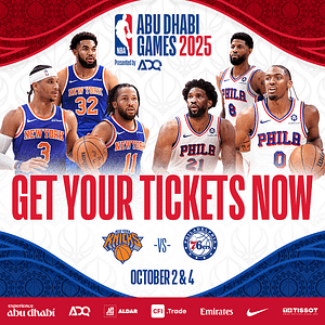 NBA Abu Dhabi Games 2025 presented by ADQ – Sports Events Sports Events Shop Online at Dubai Trades