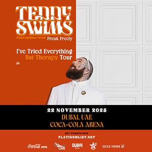 Teddy Swims Live at Coca-Cola Arena in Dubai – Concerts Concerts Shop Online at Dubai Trades